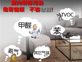 室內裝修甲醛污染？